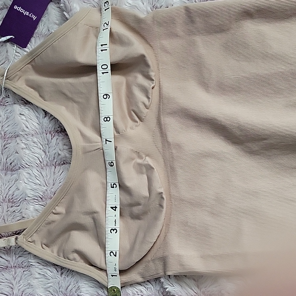 HeyShape Bodysuit Nude Tummy Control Thigh Butt Adjustable Straps Shapewear XL - Picture 8 of 10